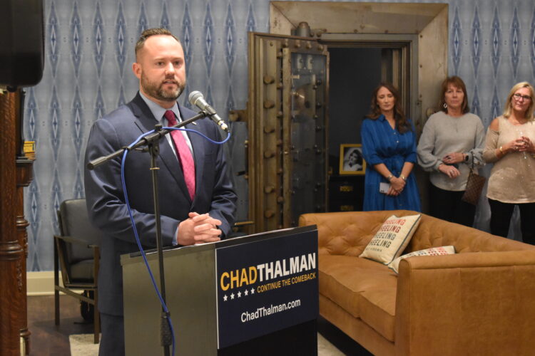 Thalman Officially Launches 2024 Wheeling Mayoral Bid